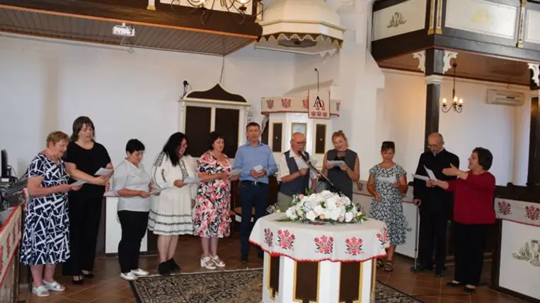 Bereg-megyei munkatársi csendesnap Nagyberegen - Szolgáljatok az Úrnak örömmel. Fotó: Kárpátinfó/ Kovács Erzsébet