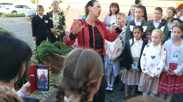 Mesevarázs Fesztivál és Mesemondó találkozó a Rákóczi Főiskolán. Fotó: Kárpátinfó/ Kovács Elemér