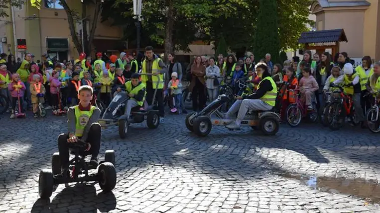 Harmadszor tartottak Rolling Go felvonulást Beregszászon. Fotó: Kárpátinfó/ Marton Erzsébet