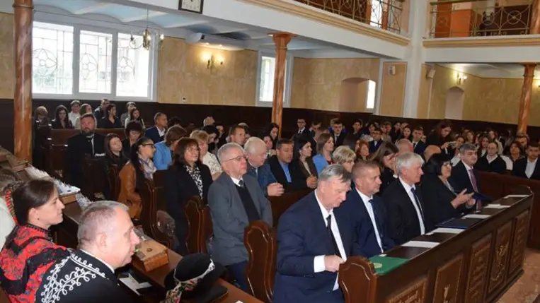 Az Egán Ede Szakképzési Centrum tanévnyitóján. Fotó: Kárpátinfó/ Kovács Elemér