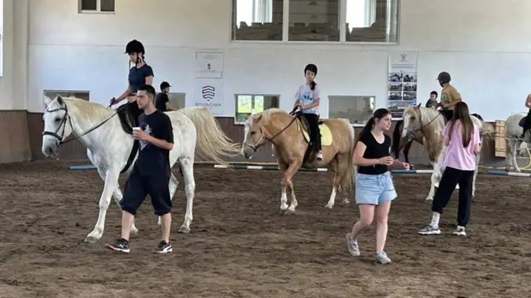 Lovastáborban a nagycsaládosok  - Nyeregbe, gyerek!