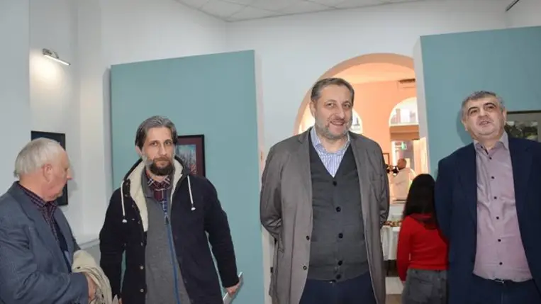 Évadnyitó kiállítás a beregszászi Na’Conxypan Galériában - Kárpáti táj – a kimeríthetetlen ihletforrás. Fotó: Kárpátinfó/ Kovács Elemér