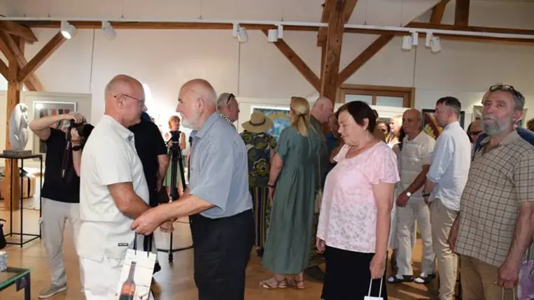 Matl Péter-kiállítás a Munkácsy Mihály Magyar Házban - Kőben, fában, bronzban, vásznon a magyar gondolat. Fotó: Kárpátinfó/ Kovács Elemér