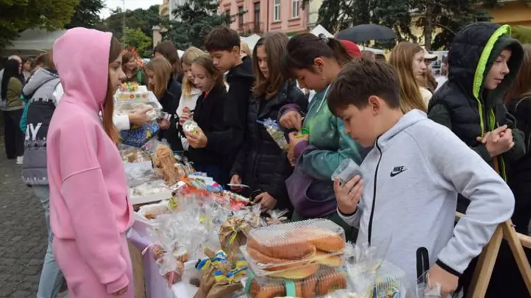 Az Őszi Beregszász jótékonysági rendezvényen. Fotó: Kárpátinfó/ Kovács Elemér