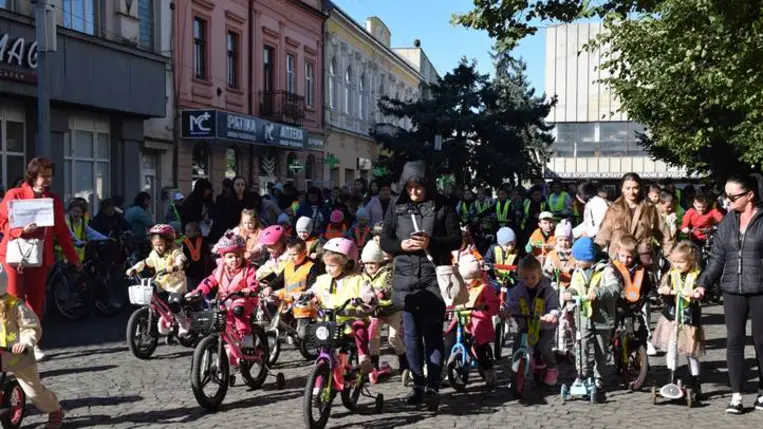Harmadszor tartottak Rolling Go felvonulást Beregszászon. Fotó: Kárpátinfó/ Marton Erzsébet