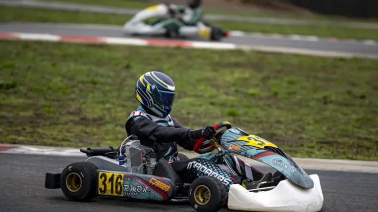 Kermor Motorsport pilóta nyilatkozatok az RMC Hungary OB 1-n. Fotó: Hajóka SportFotó