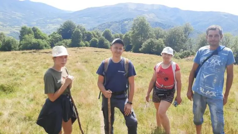 Családi sátorozás a Talabor partján