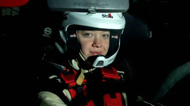 Bartha Brigi 2025 Junior Női Rallycross Bajnoka! Fotó: Hajóka SportFotó