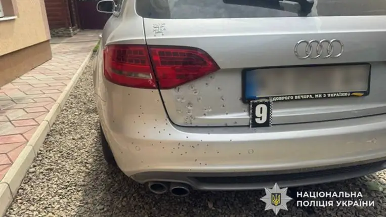 Egy férfit több lövéssel sebesítettek meg Kriva községben. Fotó: Ukrán Nemzeti Rendőrség