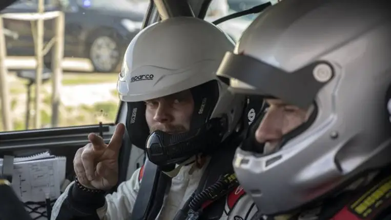 Kronome Ákos: Egy teljesen gondmentes versenyt zártunk, és a dobogó is megvolt. Fotó: Hajóka SportFotó