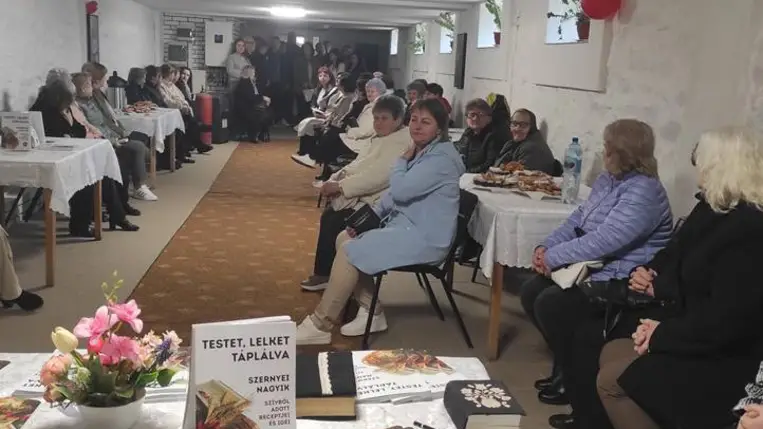 Könyvbemutató a szernyei református gyülekezetben - Testet és lelket tápláló örökség