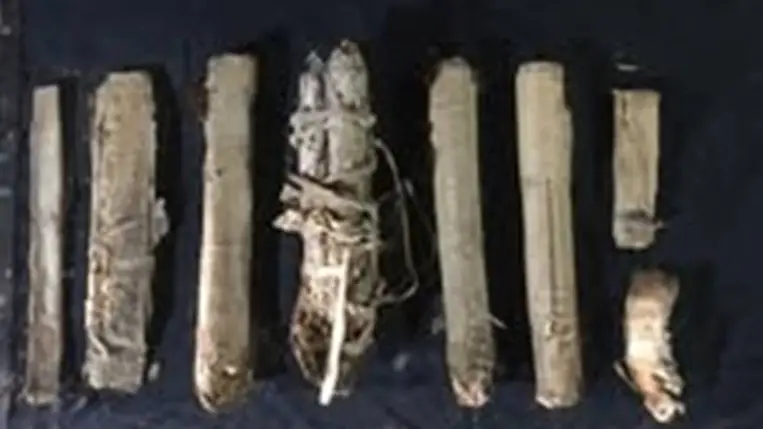 Szenzációs felfedezés Luxorban: 22 díszes koporsóba zárt múmiát találtak egy rejtett sírkamrában. Fotó: Facebook.com