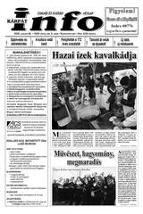 Kárpátinfo hetilap 24. évfolyam 5. szám