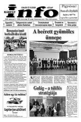 Kárpátinfo hetilap 24. évfolyam 10. szám