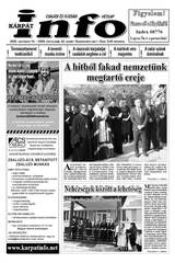 Kárpátinfo hetilap 24. évfolyam 42. szám