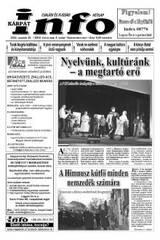Kárpátinfo hetilap: 26. évfolyam 4. szám