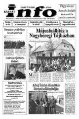 Kárpátinfo hetilap: 26. évfolyam 18. szám