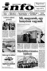 Kárpátinfo hetilap 25. évfolyam 18. szám