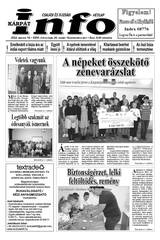 Kárpátinfo hetilap: 26. évfolyam 20. szám