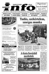 Kárpátinfo hetilap 25. évfolyam 24. szám