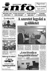 Kárpátinfo hetilap: 26. évfolyam 25. szám