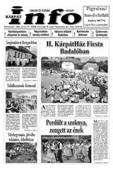 Kárpátinfo hetilap 28. évfolyam 26. szám