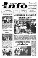 Kárpátinfo hetilap 28. évfolyam 32. szám