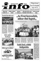 Kárpátinfo hetilap: 27. évfolyam 40. szám