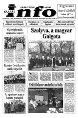 Kárpátinfo hetilap 28. évfolyam 42. szám