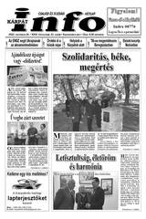 Kárpátinfo hetilap: 26. évfolyam 43. szám