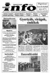Kárpátinfo hetilap 25. évfolyam 44. szám