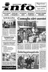 Kárpátinfo hetilap 25. évfolyam 49. szám