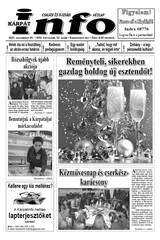 Kárpátinfo hetilap 25. évfolyam 52. szám