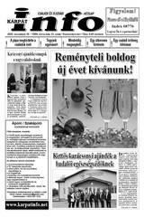 Kárpátinfo hetilap 24. évfolyam 53. szám