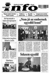 Kárpátinfo hetilap 29. évfolyam 7. száma