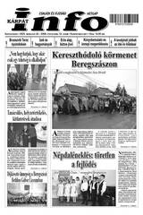 Kárpátinfo hetilap 29. évfolyam 12. száma
