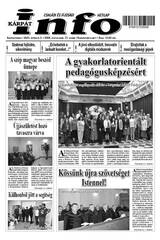 Kárpátinfo hetilap 29. évfolyam 13. száma