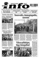 Kárpátinfo hetilap 29. évfolyam 14. száma