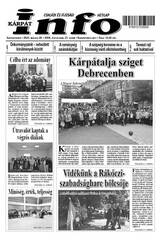 Kárpátinfo hetilap 29. évfolyam 21. száma
