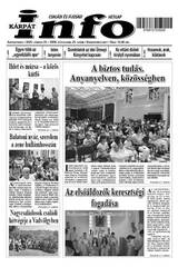 Kárpátinfo hetilap 29. évfolyam 25. száma