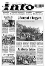 Kárpátinfo hetilap 29. évfolyam 26. száma