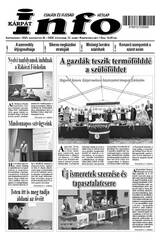 Kárpátinfo hetilap 29. évfolyam 33. száma