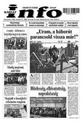 Kárpátinfo hetilap 29. évfolyam 41. száma
