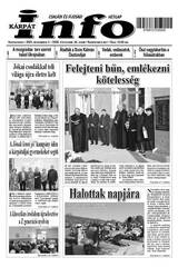 Kárpátinfo hetilap 29. évfolyam 44. száma