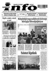 Kárpátinfo hetilap 30. évfolyam 02. száma