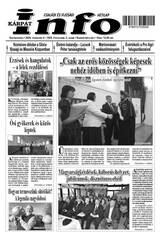 Kárpátinfo hetilap 30. évfolyamának 05. száma