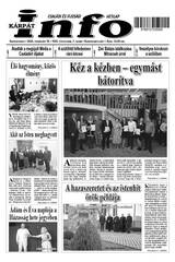 Kárpátinfo hetilap 30. évfolyamának 07. száma