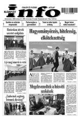 Kárpátinfo hetilap 30. évfolyamának 14. száma