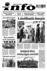 Kárpátinfo hetilap 30. évfolyamának 21. száma