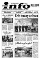 Kárpátinfo hetilap 30. évfolyamának 22. száma